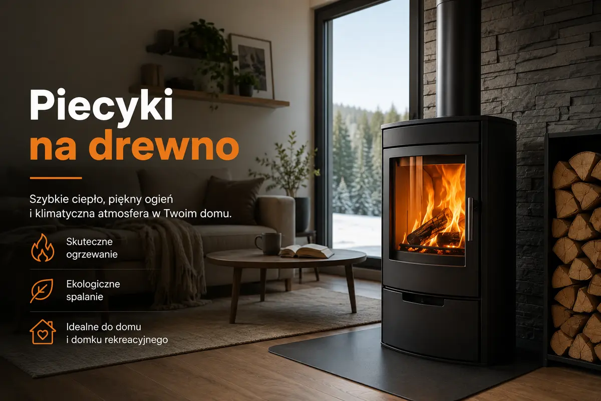 Piecyki na drewno Cieszyn - piece kominkowe i montaż wolnostojących pieców do domu